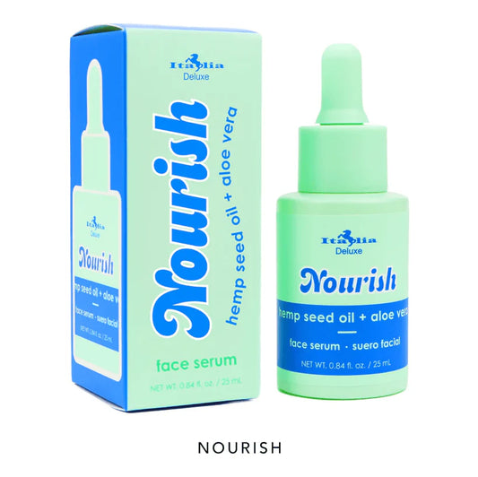 Hemp Seed Oil & Aloe Vera Nourish Facial Serum